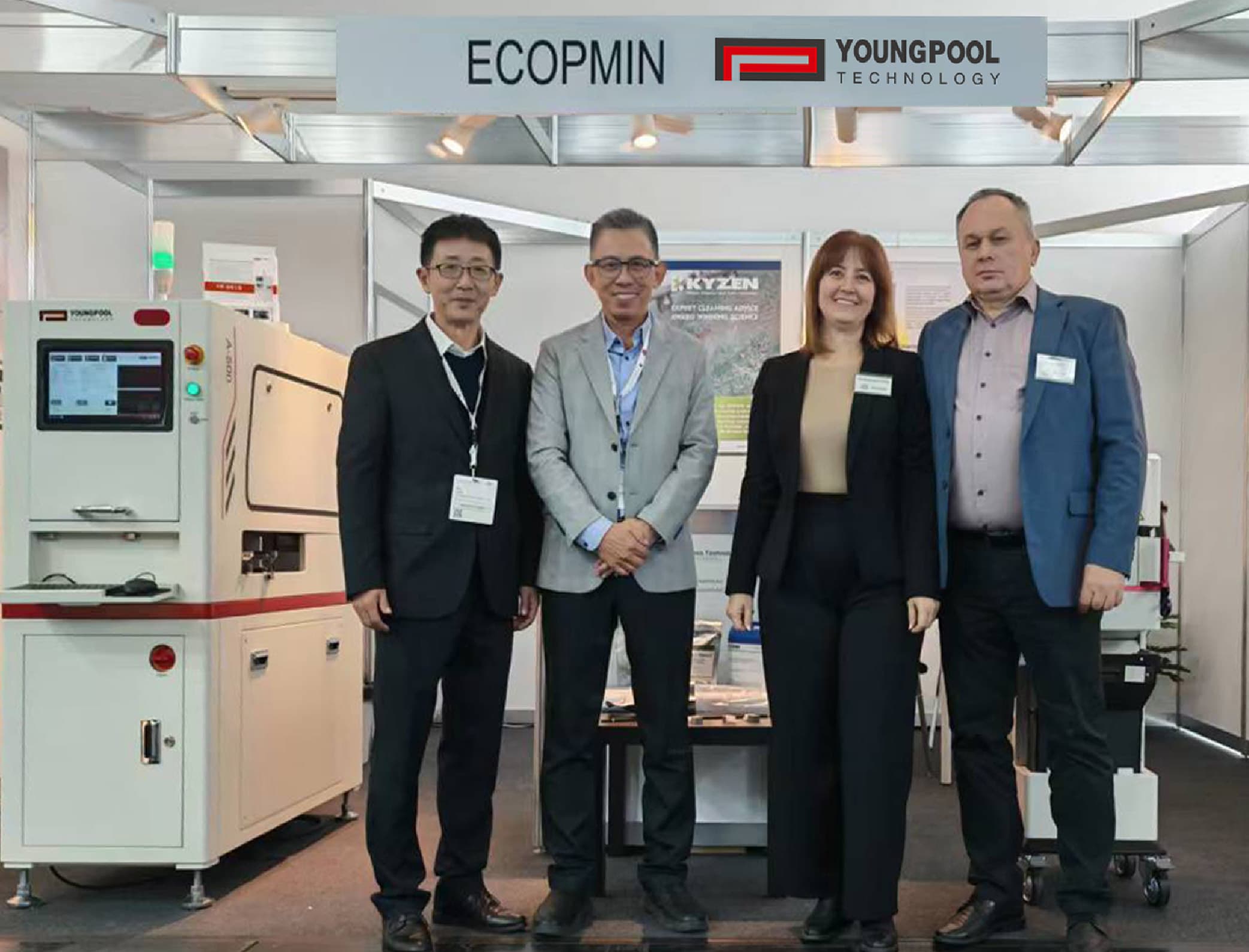 Youngpool Technology ottiene un successo completo alla fiera tedesca Productronica 2025