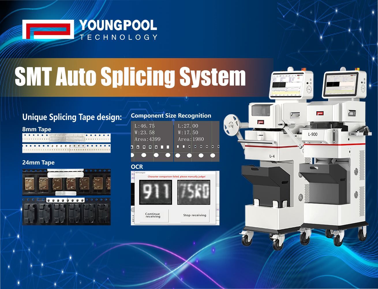 Giunzioni senza tempi morti! La macchina giuntatrice intelligente Youngpool aumenta la tua produttività!