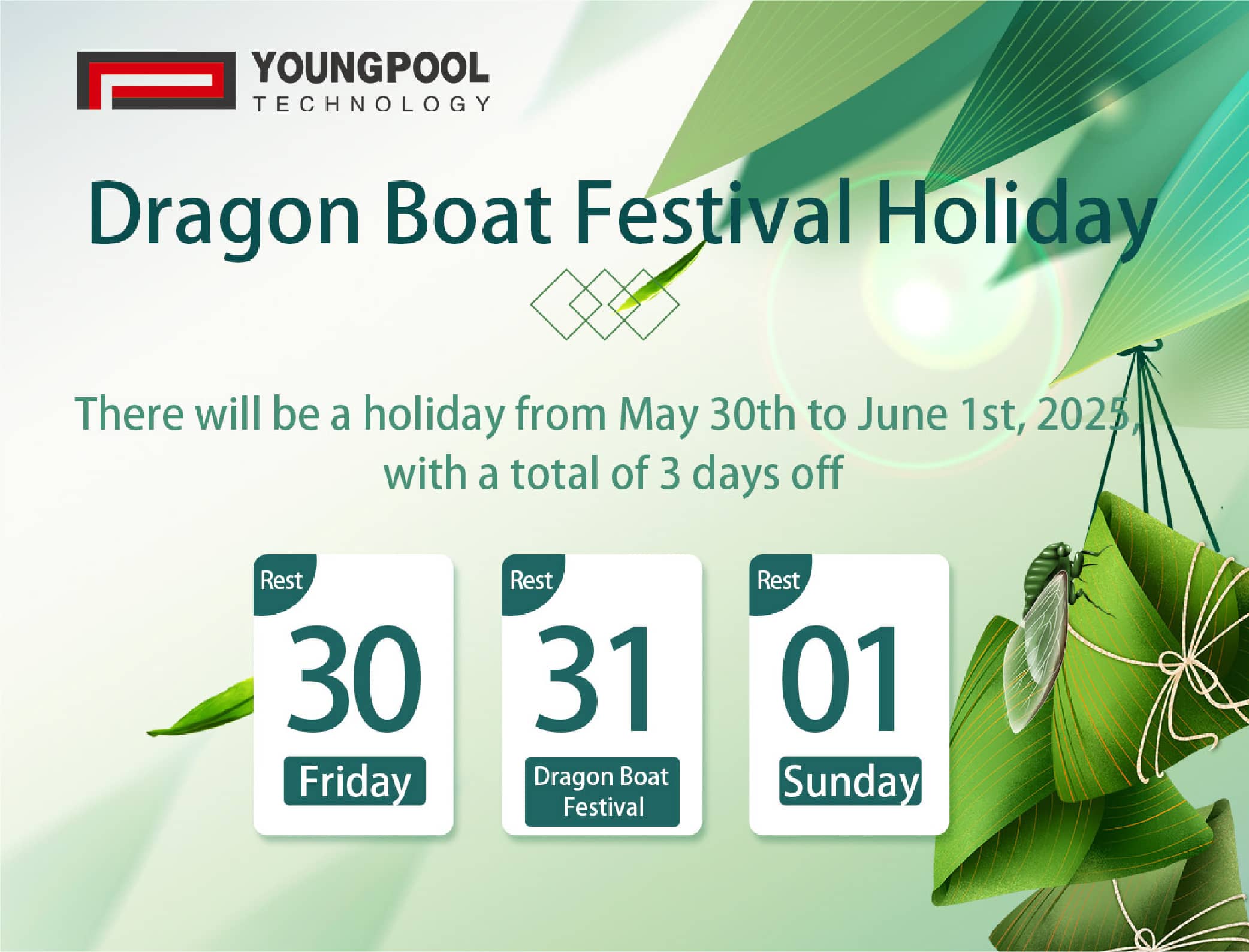 Festa del Dragon Boat Festival 2025 di Youngpool Technology